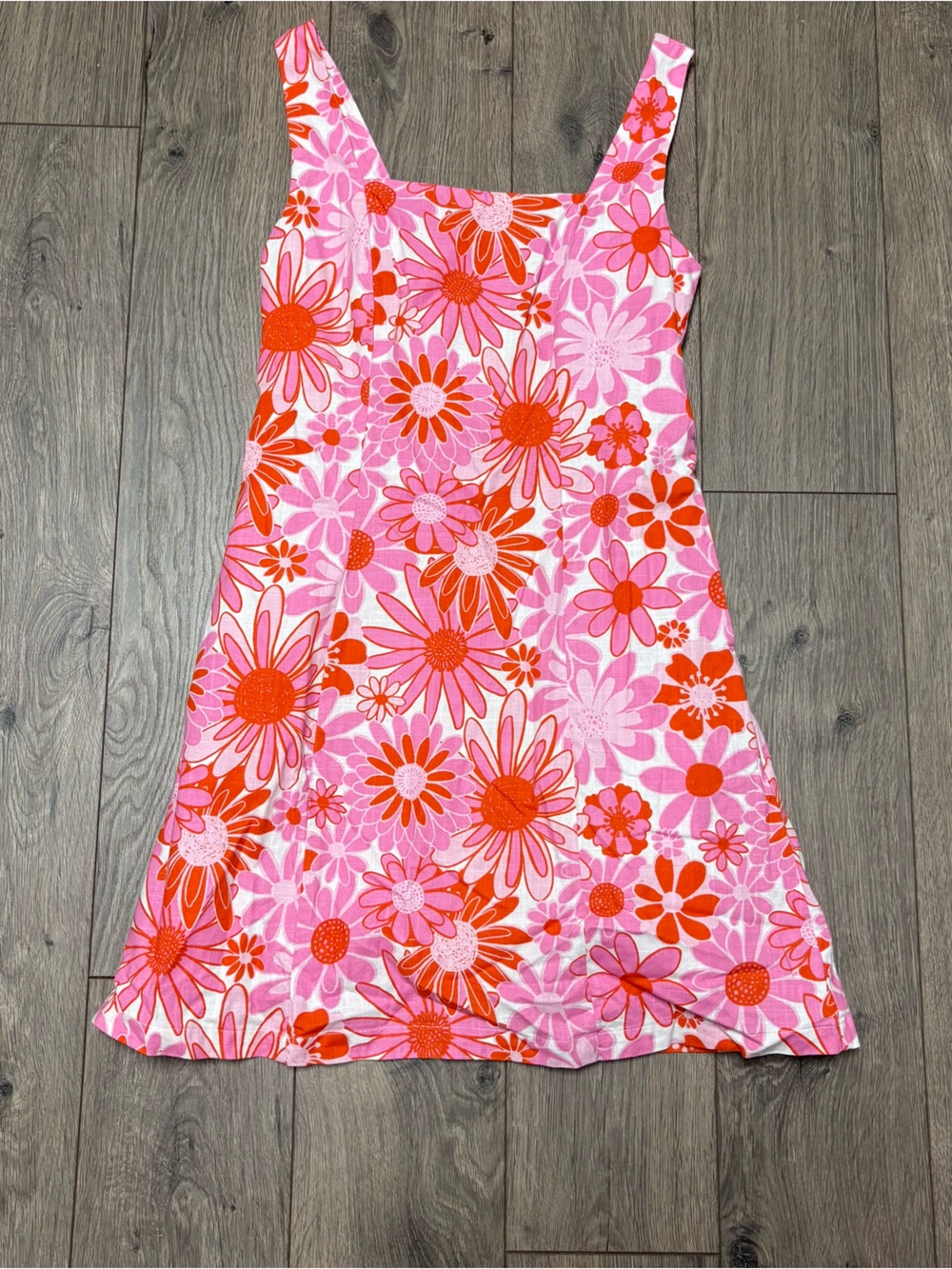 Pink floral princess highway mini dress size 8
